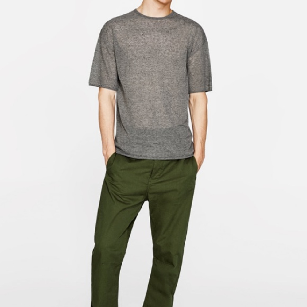 Zara Man Jersey Shirt